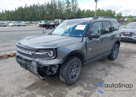 2025 Ford Bronco Sport Big Bend from USA, damaged, VIN 3FMCR9BN7SRE23172